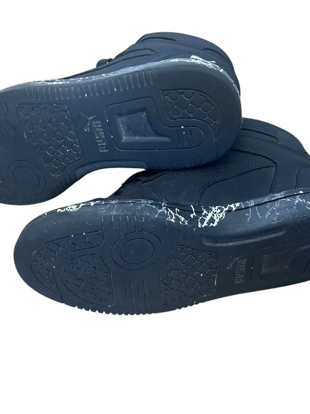 Puma Kids' Rebound LayUp Mountain Park High Top Sneakers Size 4/22CM